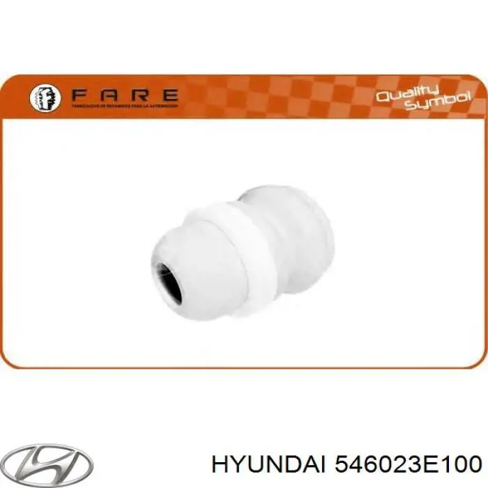 Compre 546023E100 Hyundai/Kia Pára-choque (grade de proteção) de amortecedor dianteiro