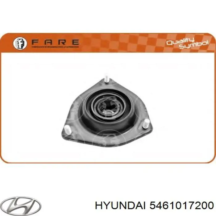 5461017200 Hyundai/Kia Suporte de amortecedor dianteiro