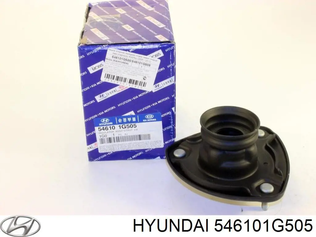 546101G505 Hyundai/Kia Suporte de amortecedor dianteiro esquerdo