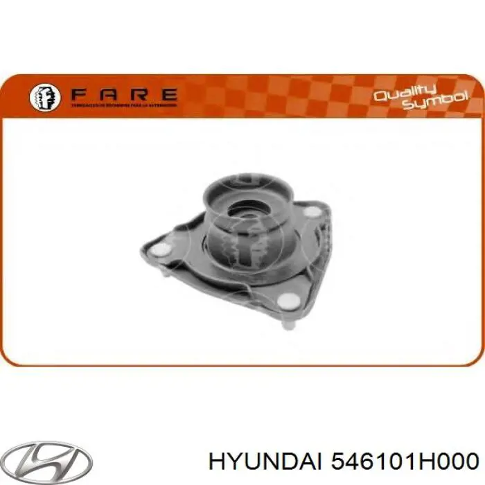 546101H000 Hyundai/Kia Suporte de amortecedor dianteiro