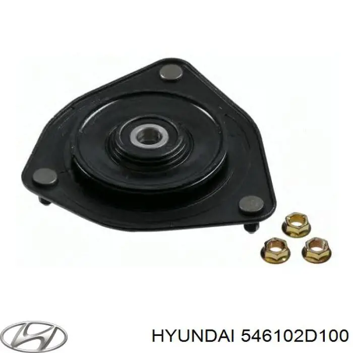 546102D100 Hyundai/Kia Suporte de amortecedor dianteiro