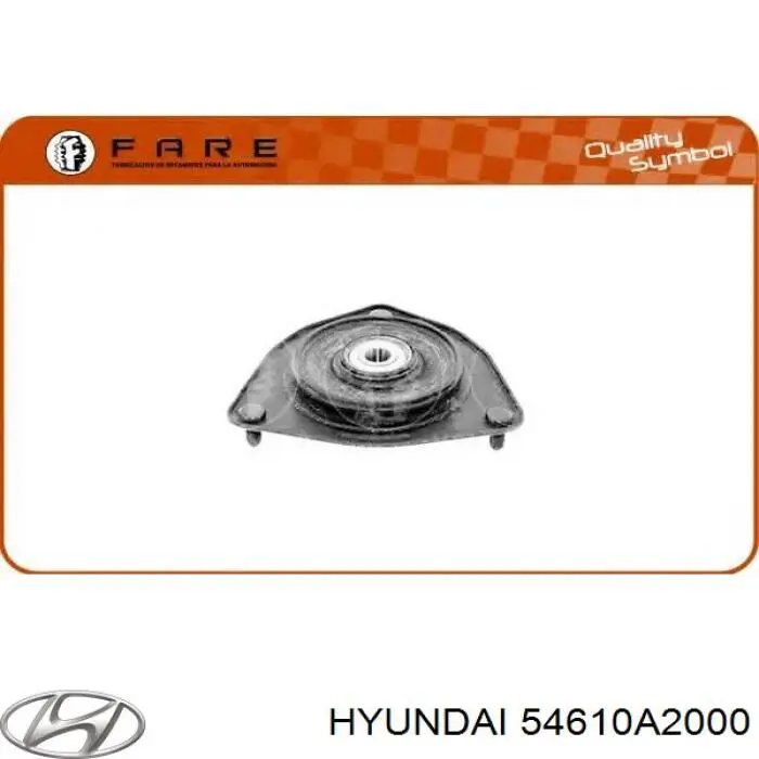 54610A2000 Hyundai/Kia Suporte de amortecedor dianteiro