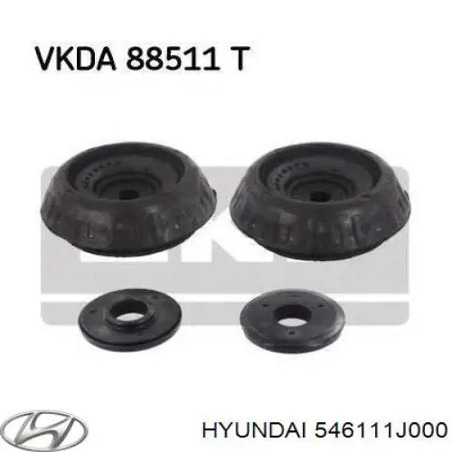 Suporte de amortecedor dianteiro Hyundai/Kia 546111J000 preço, a partir de 16,76 USD