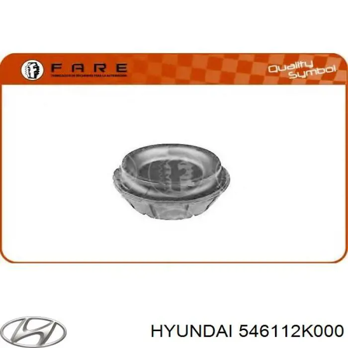 546112K000 Hyundai/Kia Suporte de amortecedor dianteiro