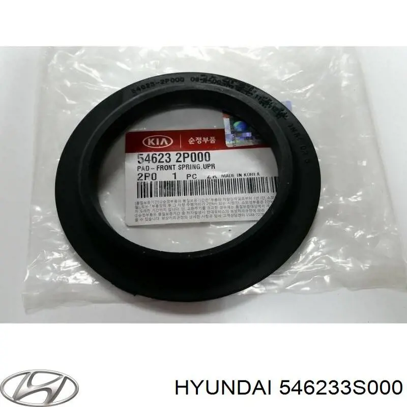 546233S000 Hyundai/Kia Espaçador (anel de borracha) da mola dianteira superior