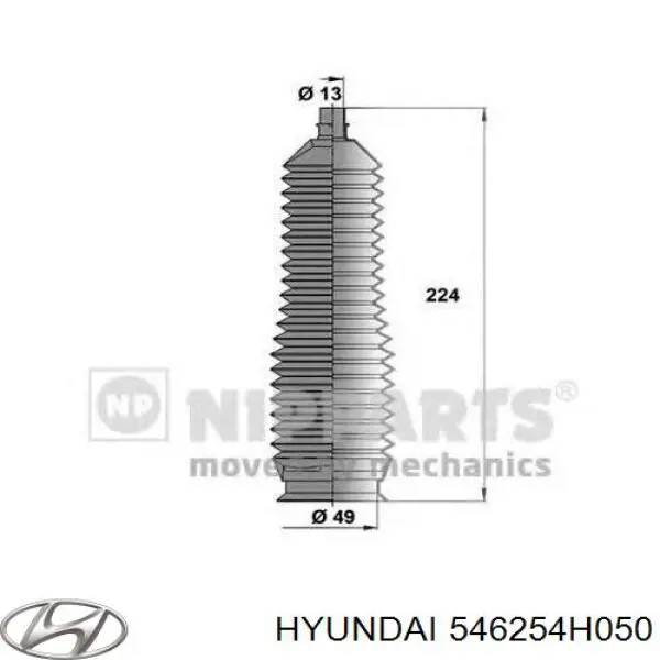 Bota de proteção de amortecedor dianteiro Hyundai/Kia 546254H050 preço, a partir de 21,03 USD