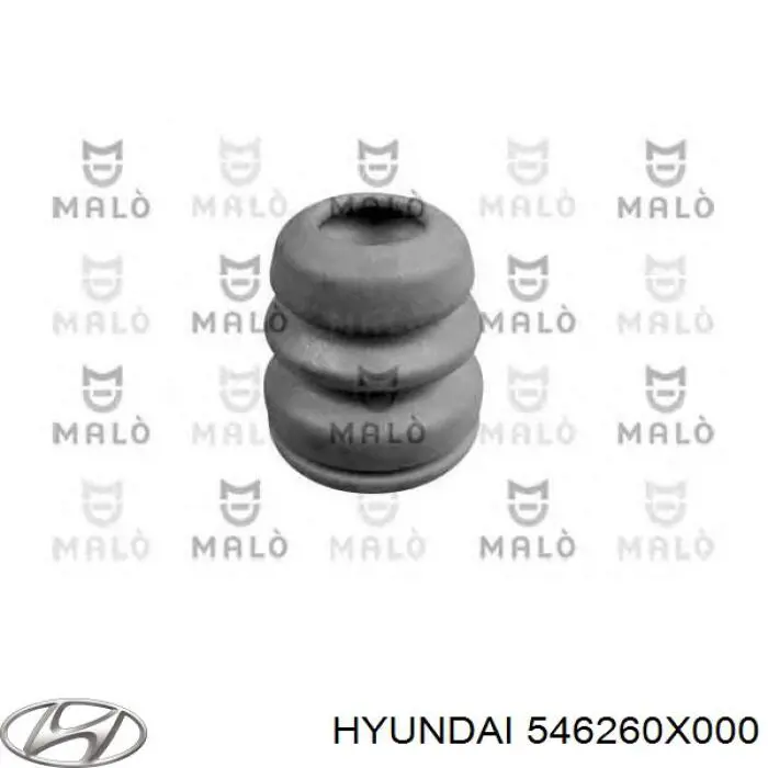 546260X000 Hyundai/Kia Pára-choque (grade de proteção) de amortecedor dianteiro