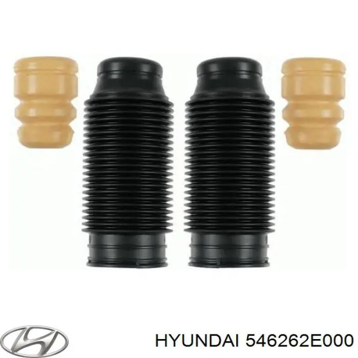 546262E000 Hyundai/Kia Pára-choque (grade de proteção) de amortecedor dianteiro
