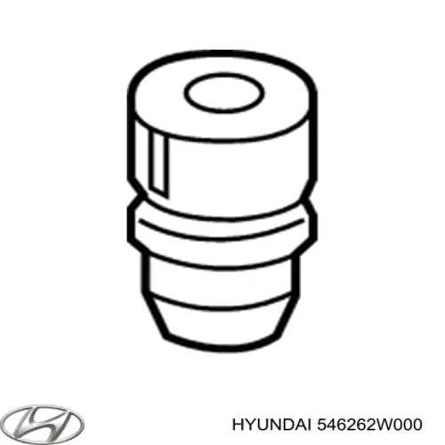 Pára-choque (grade de proteção) de amortecedor dianteiro Hyundai/Kia 546262W000 preço, a partir de 28,43 USD