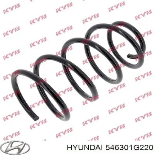 Mola dianteira Hyundai/Kia 546301G110 preço, a partir de 139,41 USD