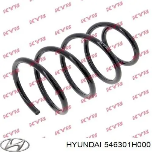 Mola dianteira Hyundai/Kia 546301H000 preço, a partir de 32,95 USD