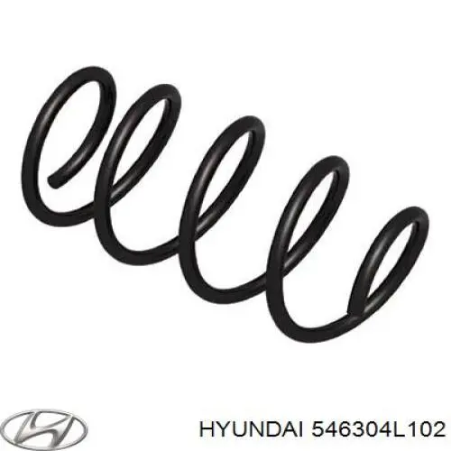 546304L102 Hyundai/Kia Mola dianteira