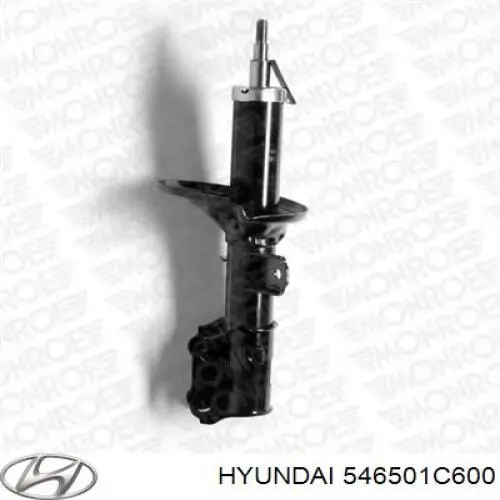 Amortecedor dianteiro esquerdo Hyundai/Kia 546501C600 preço, a partir de 62,99 USD