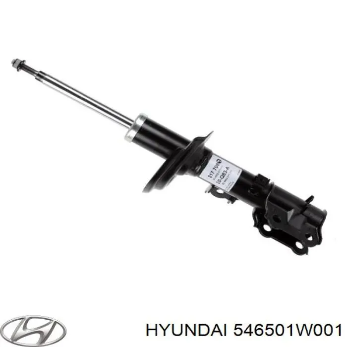 546501W001 Hyundai/Kia Amortecedor dianteiro esquerdo
