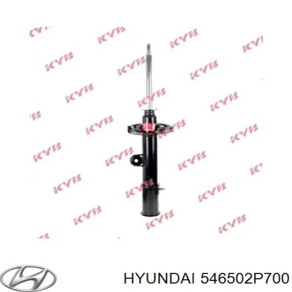 Amortecedor dianteiro esquerdo Hyundai/Kia 546502P700 preço, a partir de 126,23 USD