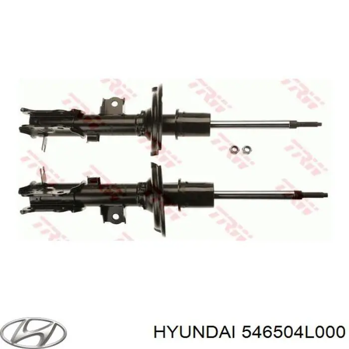 Amortecedor dianteiro esquerdo Hyundai/Kia 546504L000 preço, a partir de 65,74 USD