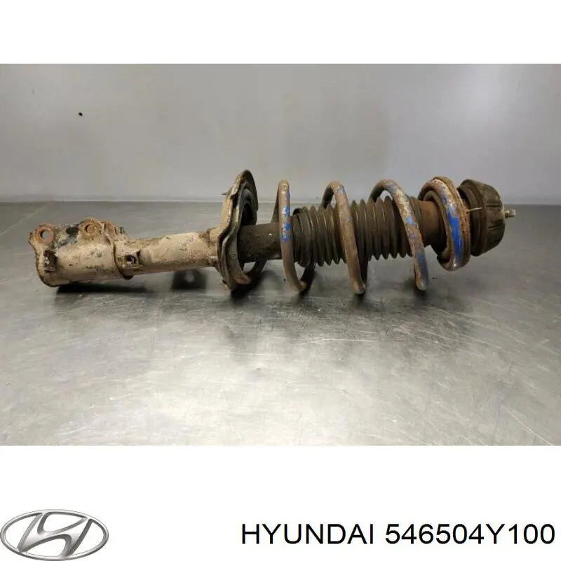 Compre 546504Y100 Hyundai/Kia Amortecedor dianteiro esquerdo