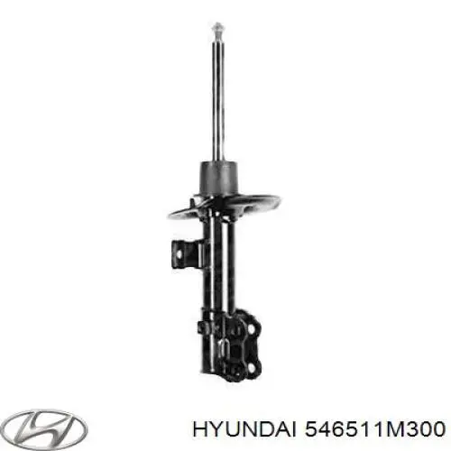 Compre 546511M300 Hyundai/Kia Amortecedor dianteiro esquerdo