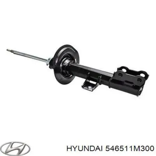 546511M300 Hyundai/Kia Amortecedor dianteiro esquerdo