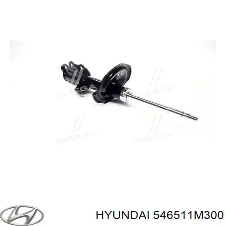 546511M300 Hyundai/Kia Amortecedor dianteiro esquerdo