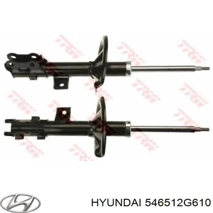 Compre 546512G610 Hyundai/Kia Amortecedor dianteiro esquerdo