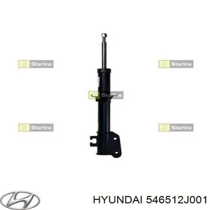 Amortecedor dianteiro Hyundai/Kia 546512J001 preço, a partir de 122,50 USD