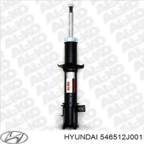 Amortecedor dianteiro 546512J001 Hyundai/Kia