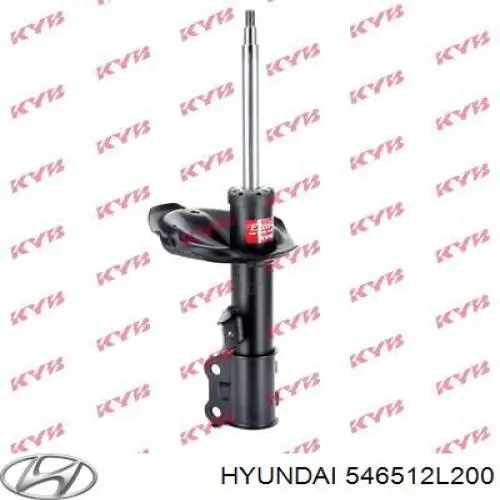 Amortecedor dianteiro esquerdo Hyundai/Kia 546512L200 preço, a partir de 77,27 USD
