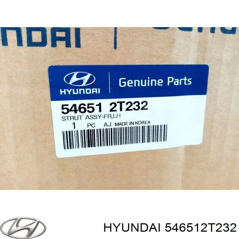 Amortecedor dianteiro esquerdo Hyundai/Kia 546512T232 preço, a partir de 62,43 USD