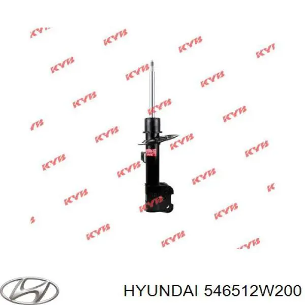 Compre 546512W200 Hyundai/Kia Amortecedor dianteiro esquerdo