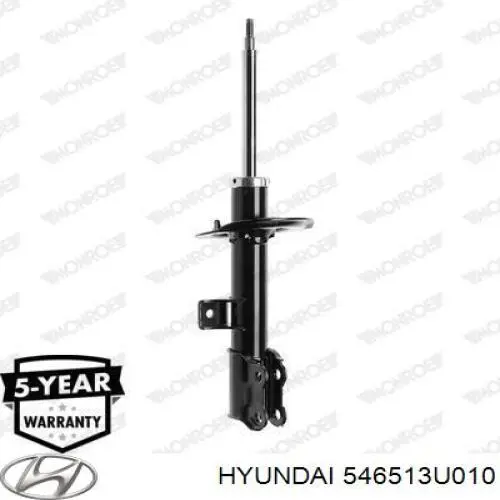 Amortecedor dianteiro esquerdo Hyundai/Kia 546513U010 preço, a partir de 68,28 USD