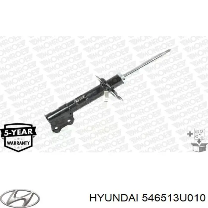 Compre 546513U010 Hyundai/Kia Amortecedor dianteiro esquerdo