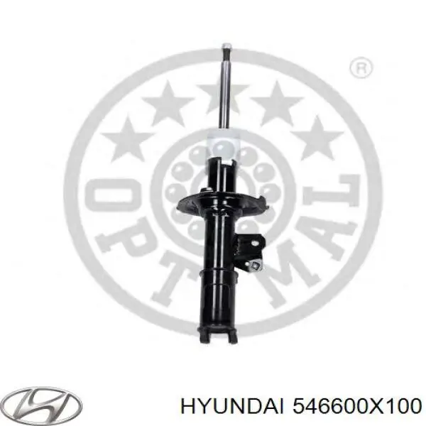 Amortecedor dianteiro direito Hyundai/Kia 546600X100 preço, a partir de 63,97 USD