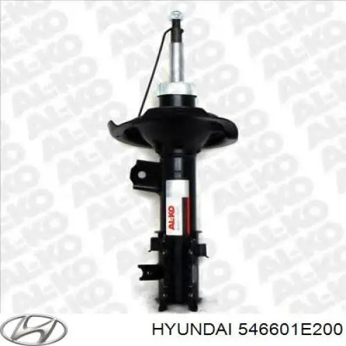 Compre 546601E200 Hyundai/Kia Amortecedor dianteiro direito