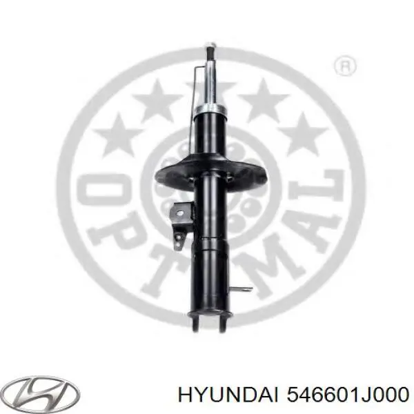 546601J000 Hyundai/Kia Amortecedor dianteiro direito