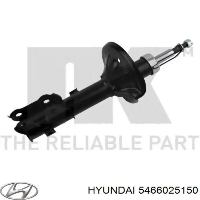 5466025150 Hyundai/Kia Amortecedor dianteiro direito