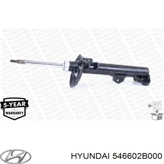Compre 546602B000 Hyundai/Kia Amortecedor dianteiro direito