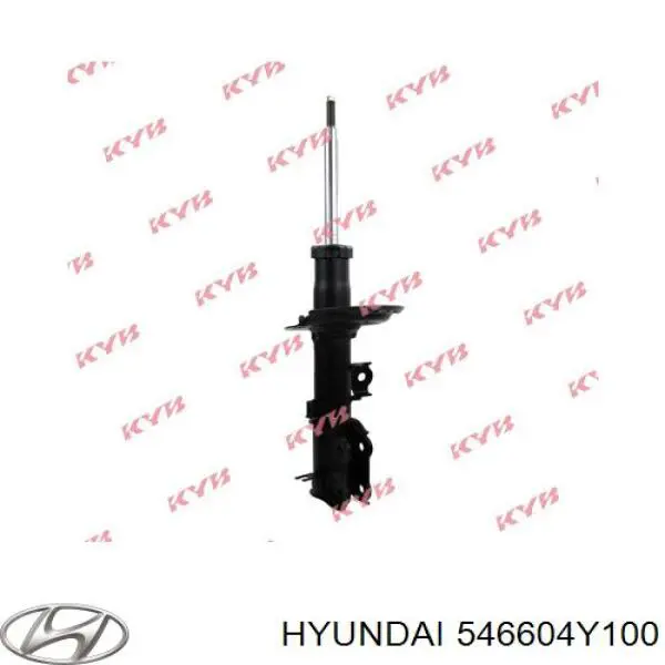 546604Y100 Hyundai/Kia Amortecedor dianteiro direito