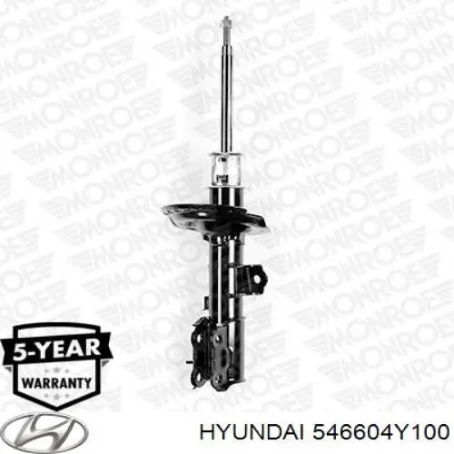 Compre 546604Y100 Hyundai/Kia Amortecedor dianteiro direito