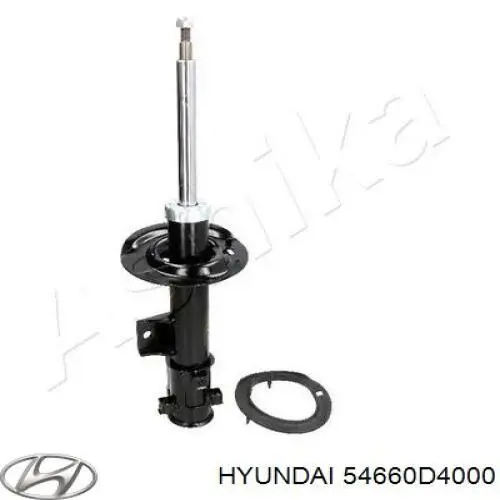 54660D4000 Hyundai/Kia Amortecedor dianteiro direito