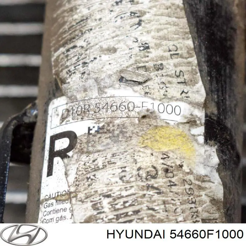 54660F1000 Hyundai/Kia Amortecedor dianteiro direito