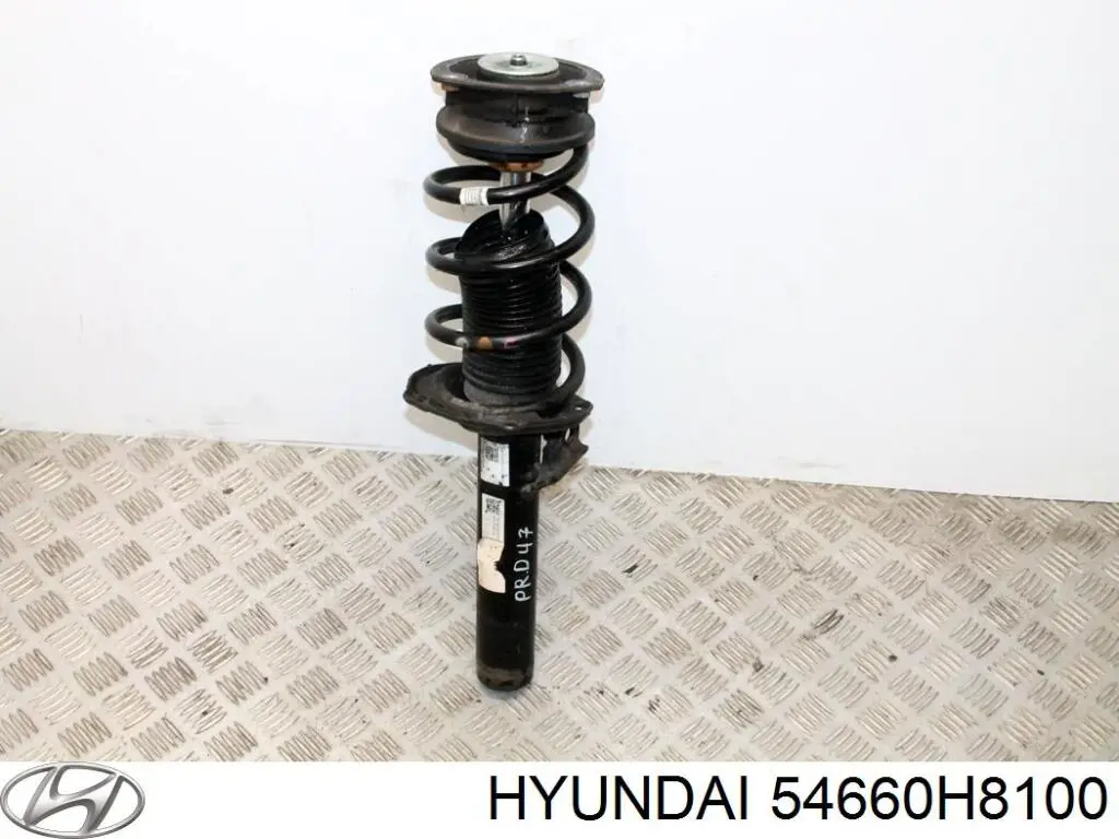 54660H8100 Hyundai/Kia Amortecedor dianteiro direito