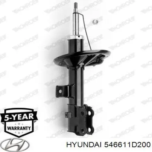 Compre 546611D200 Hyundai/Kia Amortecedor dianteiro direito