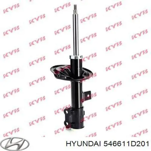 Amortecedor dianteiro direito Hyundai/Kia 546611D201 preço, a partir de 90,24 USD