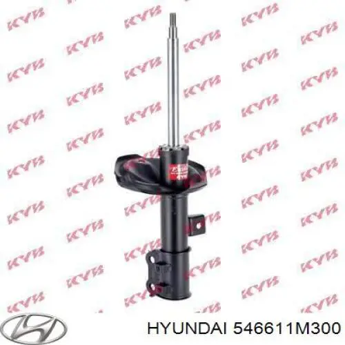 Amortecedor dianteiro direito 546611M300 Hyundai/Kia