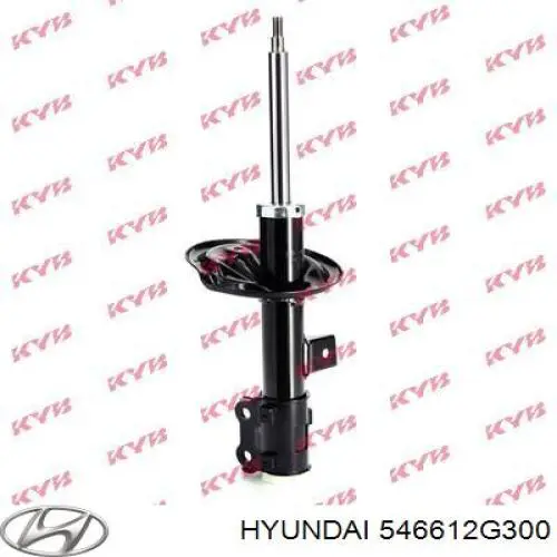 Compre 546612G300 Hyundai/Kia Amortecedor dianteiro direito