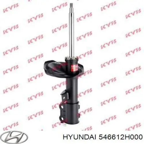 Amortecedor dianteiro direito Hyundai/Kia 546612H000 preço, a partir de 61,15 USD