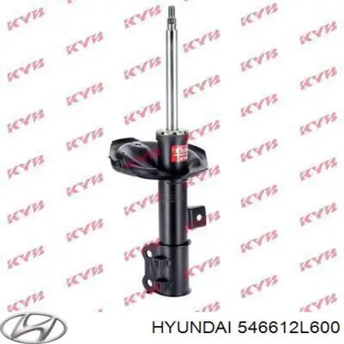 Amortecedor dianteiro direito Hyundai/Kia 546612L600 preço, a partir de 63,72 USD