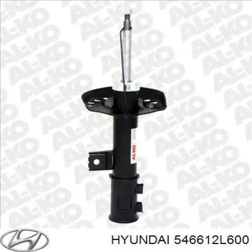 Compre 546612L600 Hyundai/Kia Amortecedor dianteiro direito