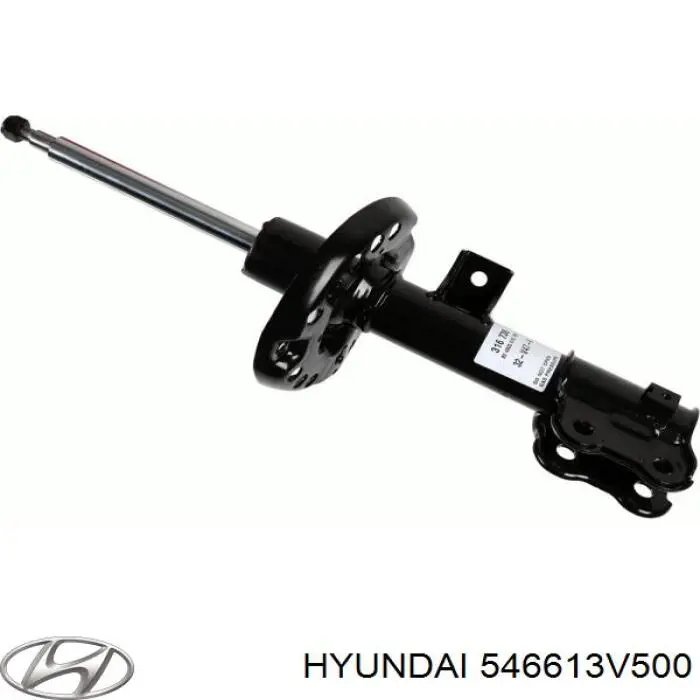 546613V500 Hyundai/Kia Amortecedor dianteiro direito